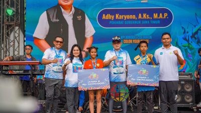 Gaungkan Spirit Green Lifestyle, PLN Sukses Gelar PLN Mobile Color Run 2024