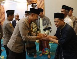 Lewat Suling Polres Kediri Kota Ajak Warga Jaga Kamtibmas Jelang Suran Agung