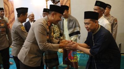 Lewat Suling Polres Kediri Kota Ajak Warga Jaga Kamtibmas Jelang Suran Agung