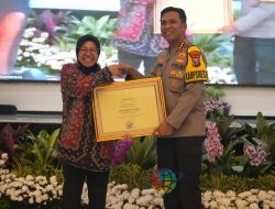 Polresta Sidoarjo Raih Penghargaan Kemensos RI