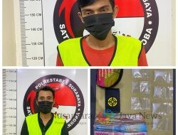 Dua Kuli Bangunan Warga Wonokusumo Dibekuk Polisi Kedapatan Simpan 8 Poket Sabu