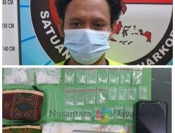 Rumah Jalan Krembangan Jaya Utara Digrebek Polisi, 16,5 Gram Sabu Disita dari Tersangka