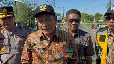 Jembatan Kedungpeluk Sidoarjo Ambrol, Plt Bupati Subandi Perintahkan Pembangunan Jembatan Bailey