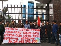 Dugaan Fiktif Sosialisasi Perda, Ketua DPRD Deli Serdang Bungkam Terkait Aksi Damai Mahasiswa