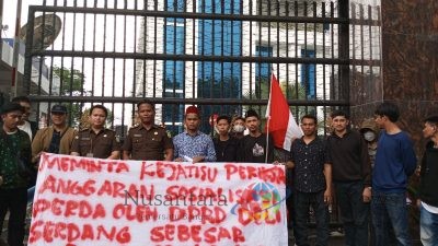 Dugaan Fiktif Sosialisasi Perda, Ketua DPRD Deli Serdang Bungkam Terkait Aksi Damai Mahasiswa