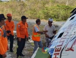 Gegara Layangan Helikopter Jatuh di Uluwatu, Lima Penumpang Selamat