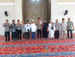 Kapolsek Menganti Laksanakan Safari Jum’at dan Himbauan Kamtibmas di Masjid An Andhifa, Gresik