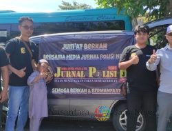 Jumat Berkah’ Jurnal Polisi News: Berbagi untuk Sesama di Sunan Ampel