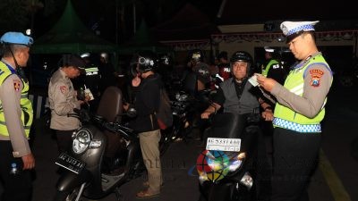 Jaga Kondusifitas, Polres Kediri Kota Gelar KRYD