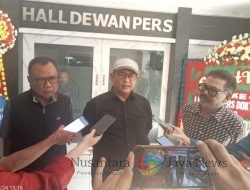 PWI Pusat Tunjuk Zulmansyah Sekedang sebagai Plt Ketua Umum, Harapan Baru!
