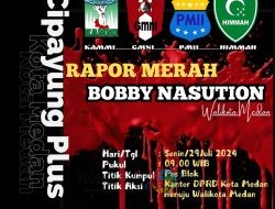 Cipayung Plus Kota Medan Beri Rapor Merah kepada Bobby Nasution
