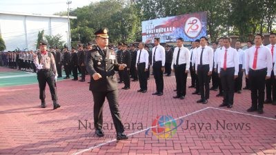 Polres Sumenep Gelar Upacara Meriah untuk Hari Bhayangkara ke-78