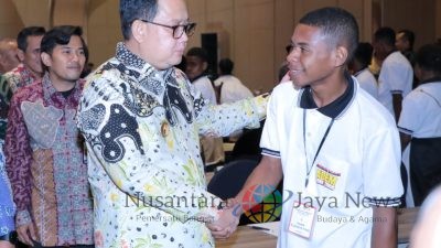 Siswa Papua Berangkat ke Jatim untuk Program ADEM, Pesan dan Bonus Khusus dari Pj. Gubernur Adhy
