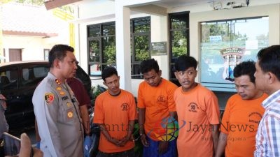 Polres Bangkalan Ringkus Komplotan Maling Motor Spesialis Kantor dan Pertokoan