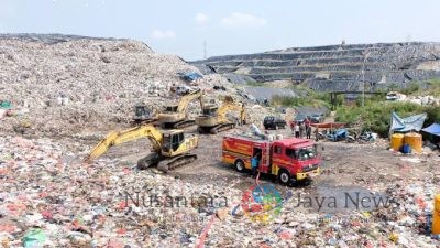Pembuangan Sampah di TPA Benowo Surabaya Berhenti Selama Pertandingan Piala AFF U-19