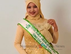 Nadyra Az Zahra Siregar Terpilih Jadi Puteri Remaja Lingkungan Nusantara Sumut 2024, Siap Berjuang di Tingkat Nasional