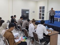 Satlantas Polres Gresik Pilih Fran Niko Azara dan Yuki Herianto Sebagai Duta Lalu Lintas Gresik 2024
