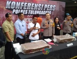 Polres Tulungagung Tangkap Pelaku Pencurian Mobil dan Tembakau dengan Kerugian Rp 102 Juta