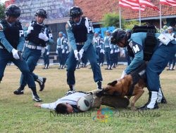 104 Siswa Kodiklatal Siap Mengabdi Sebagai Jalasena Berbaret Pomal TNI AL. Kodiklatal