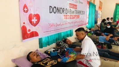 Perum Perhutani KPH Bondowoso Sambut HUT RI ke-79 dengan Kerja Bhakti dan Donor Darah