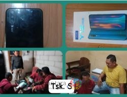 Polres Nganjuk Ungkap Kasus Pencurian Hp, Pelaku Mengaku Sudah 3 Kali Mencuri
