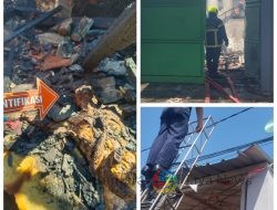 1 Orang Tewas Diduga Tabung Elpiji Meledak di Jalan Bulak Cumpat Barat
