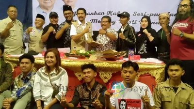 Aliansi Relawan Surabaya Maju Siap Tempur, Deklarasi Dukungan untuk A. Hermas Thony di Pilkada Surabaya