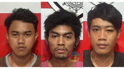 Polisi Tangkap Tiga Pelaku Jambret di Surabaya, Barang Bukti Diamankan