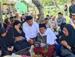 Suasana Haru Menyelimuti Pemakaman Ibunda Dari AKBP Anwar Sasmito,S.H.,M.H