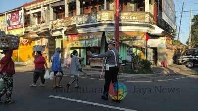 Polres Bangli Beri Pelayanan Potensi Gangguan di Jalan di Pagi Hari