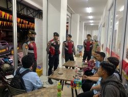 Cegah Gangguan di Malam Hari Personil Sat Samapta Polres Bangli Tingkatkan penggelaran Blue Light Pada Jam Rawan