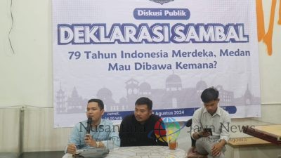 Bukan Sembarang ‘SAMBAL’, Gelar Diskusi Publik Tokoh Ini Yang Didukung Bacalon Walikota Medan