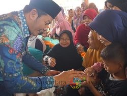 Plt. Bupati Subandi Melanjutkan Monitoring Penyaluran Bantuan Pangan Tahap 3