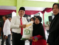Monitoring Penyaluran Bantuan Beras, Subandi : Manfaatkan Untuk Kebutuhan Sehari-hari
