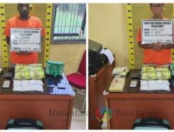 Polda Sumut Ciduk Dua Pelaku Pengedar Narkoba Jenis Sabu Barang Bukti 4,8 Kg