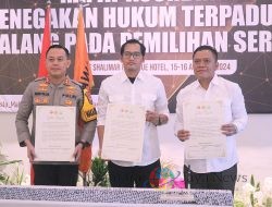 Polresta Malang Kota Teken MoU Sentra Gakkumdu untuk Pengamanan Pilkada Serentak 2024