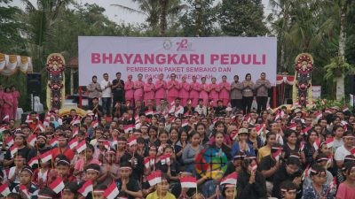 Sinergi Polda Bali dan Yayasan Relawan Bali: Rayakan HUT ke-76 Polwan dengan Bhakti Sosial di Bangli