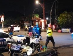 Blue Light Patrol Satuan Lalulintas Polres Bangli, lancarkan pemakai jalan simpang alun alun Bangli