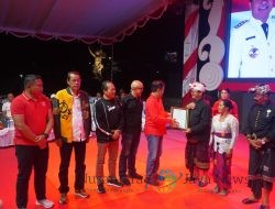 Polres Bangli pengamanan Syukuran Perayaan Hut Kemerdekaan Republik Indonesia ke – 79