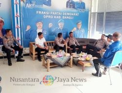 Kapolres Bangli Lakukan Safari Kamtibmas ke Ketua Partai Demokrat Jelang Pilkada 2024