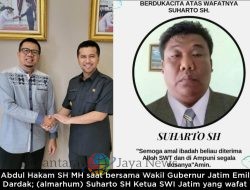 Duka Cita Mendalam, Ketua DPW SWI Jatim Suharto SH, CFLE, Wafat Akibat Kecelakaan di Mojokerto