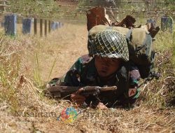 Mental Baja Siswa Dikmata TNI AL Angkatan 44/1 Teruji dalam Latihan Tempur Purboyo
