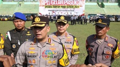 Polresta Malang Kota Siap Amankan Pilkada 2024, Gelar Apel Pasukan Operasi Mantap Praja Semeru