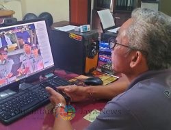 Polres Bangli Ikuti Upacara Hari Juang Polri 2024 Melalui Zoom dari Surabaya