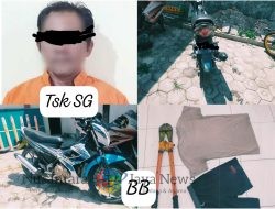 Polres Nganjuk Tangkap Petugas Pengaman yang Diduga Mencuri Besi Beton Milik PT Ometraco Arya Samanta