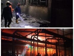 Kebakaran Hebat Melanda Pabrik di Sidoarjo, 14 Unit Damkar Dikerahkan