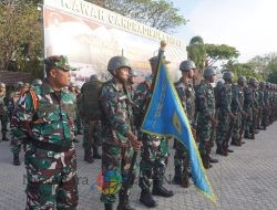 Danpuslatdiksarmil Tutup Diksarrit dan Buka Diksargol Dikmata 44/1 TNI AL