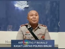 Sosok Humoris Dan Humanis Melekat Pada Kasat Lantas Polres Binjai AKP Pantas Manalu