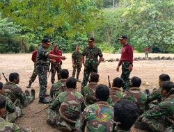 Semangat Pantang Menyerah! Siswa Dikko-174 Lanjutkan Latihan di Hutan Selogiri