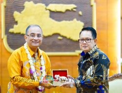 Bertemu Dubes India, Pj. Gubernur Adhy Bahas Kolaborasi di Bidang Pariwisata dan Industri Baja